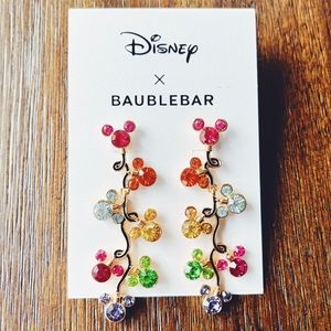 Disney x BaubleBar Mickey Chandelier Lights Earrings
